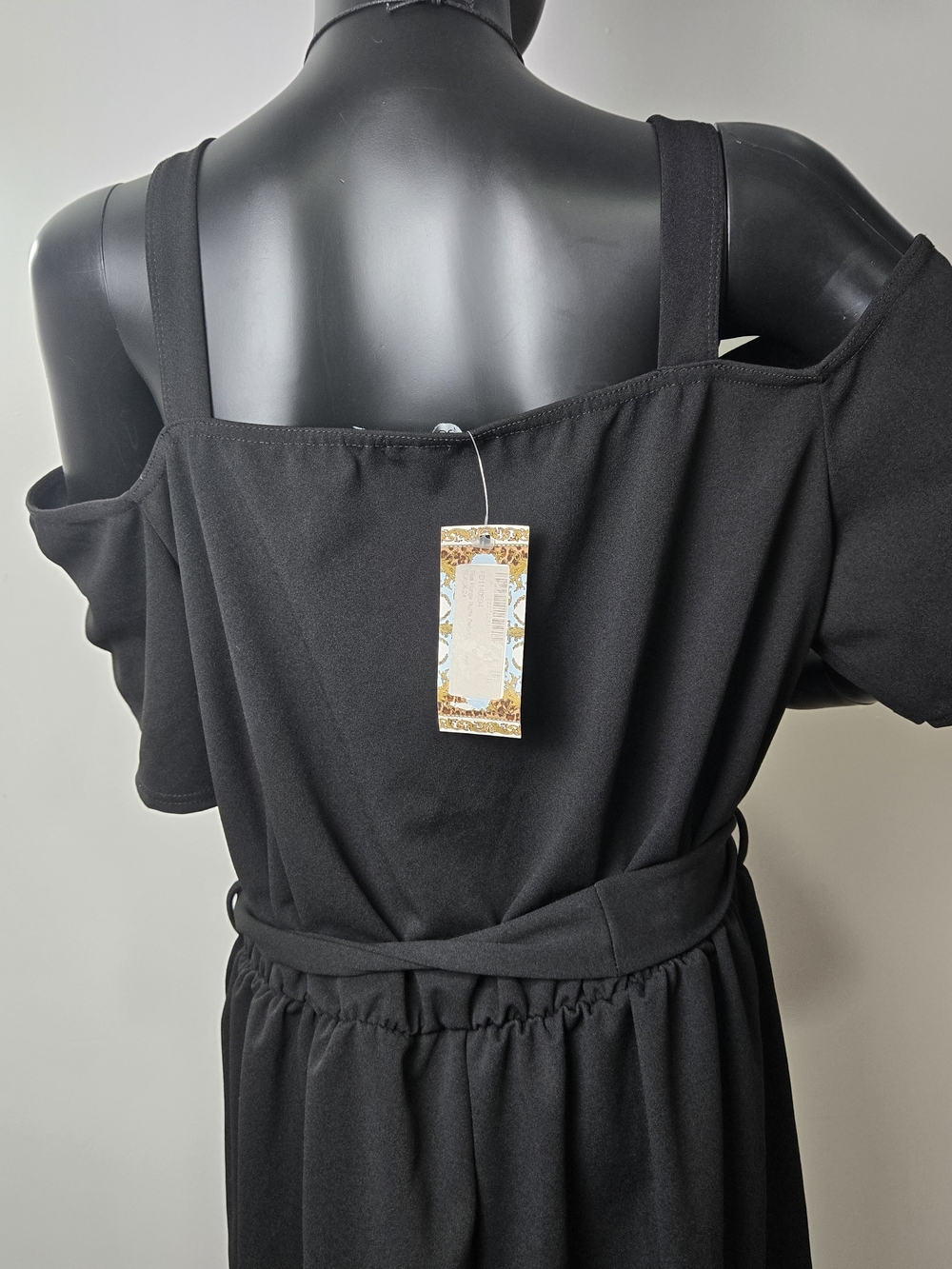 Boohoo Plus Black - Ruffle Dress - Picture 5 of 12